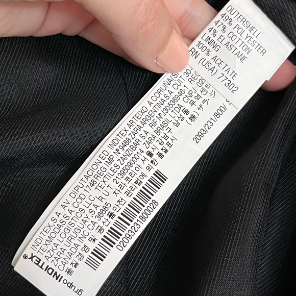Zara women’s black blazer size small - Picture 7 of 8